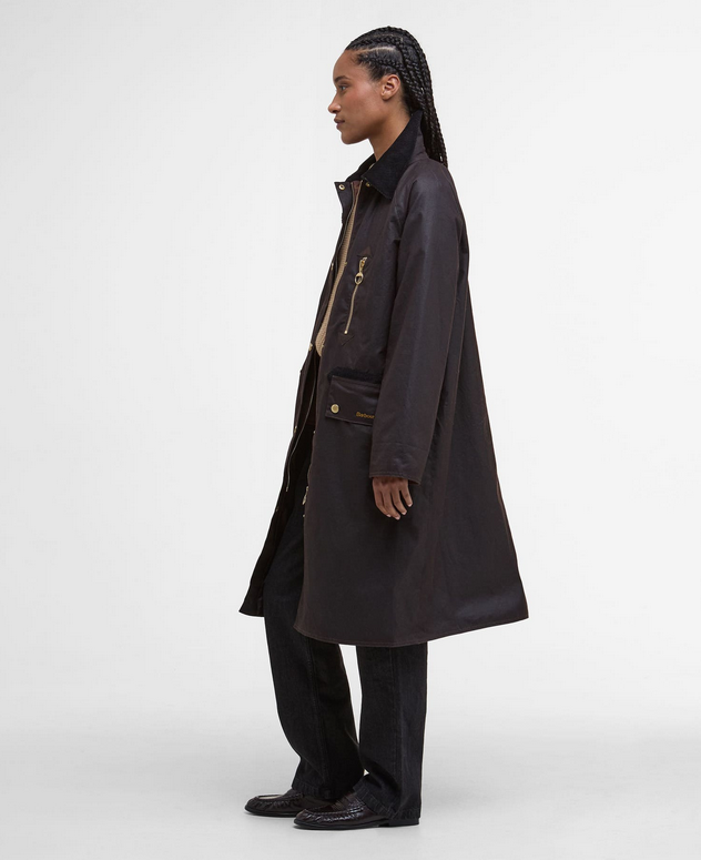 Jakke - Evette Wax Jacket Rustic