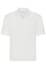 Skjorte - CFSAUBY SS RS Linen Shirt Snow White