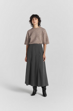 Genser - Ellie Short Sleeve Knit Hazelnut