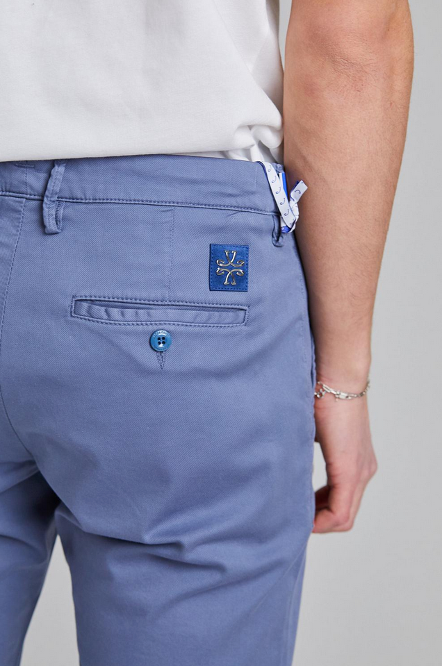 Chinos - Bobby Slim Fit Chinos Azure