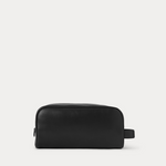 Toalettmappe - Leather Travel Case Black