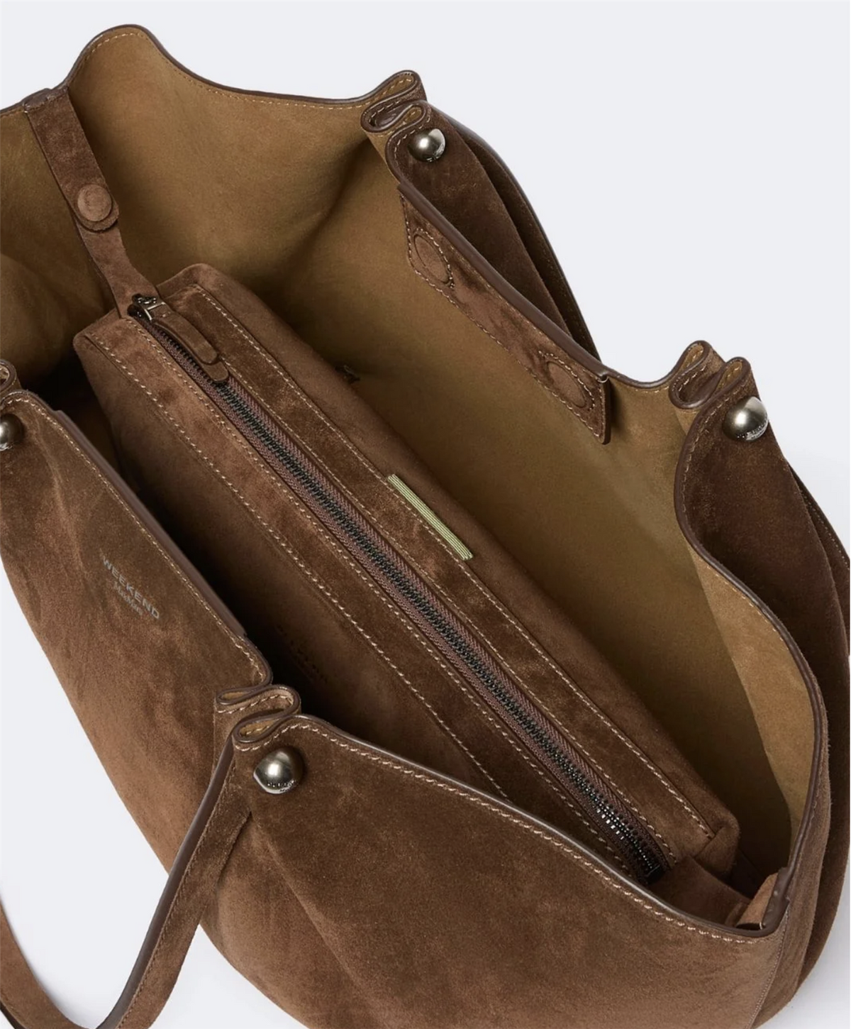 Veske - Apesi Large Top Handle Tote Bag Brown