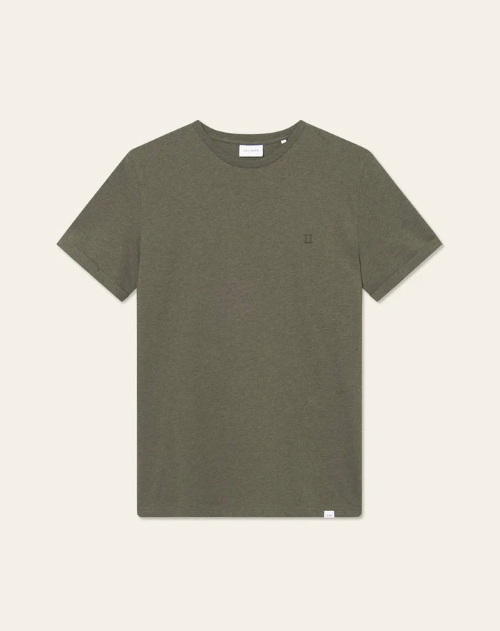 T-skjorte - Nørregaard Tonal T Shirt Forest Green Melange