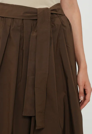 Skjørt -Zarda A-Line Skirt Chocolate