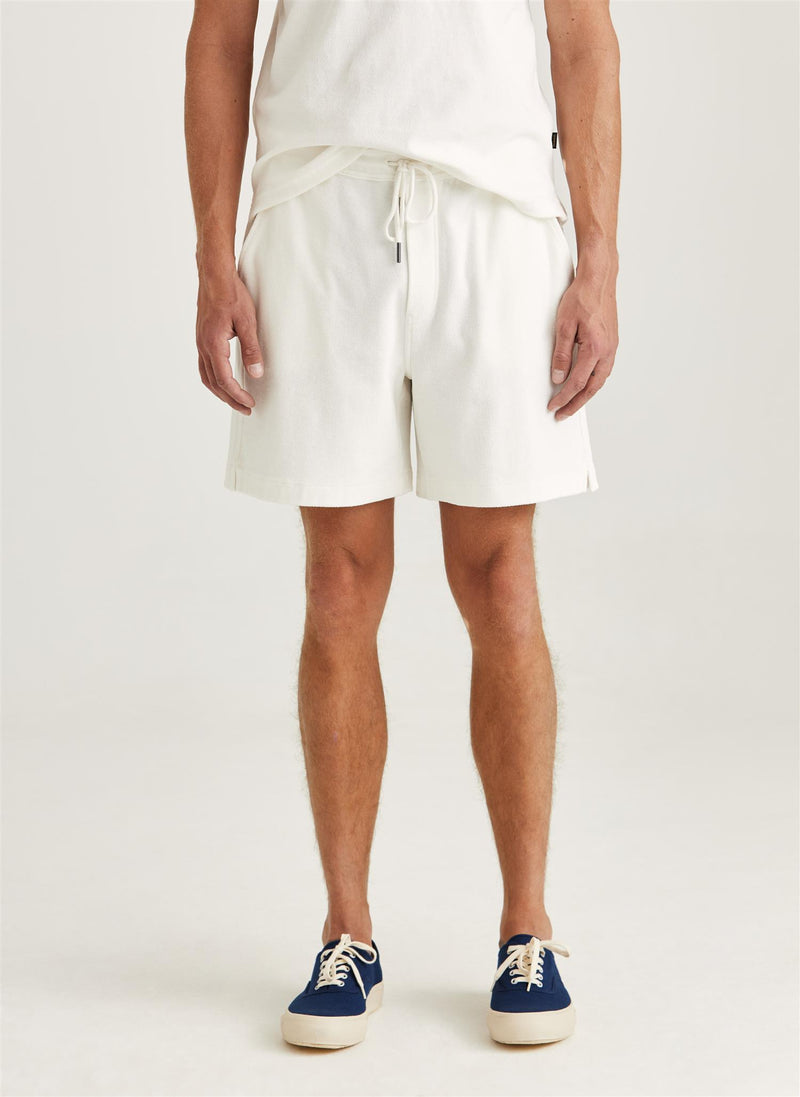 Shorts - Delon Terry Shorts Off White