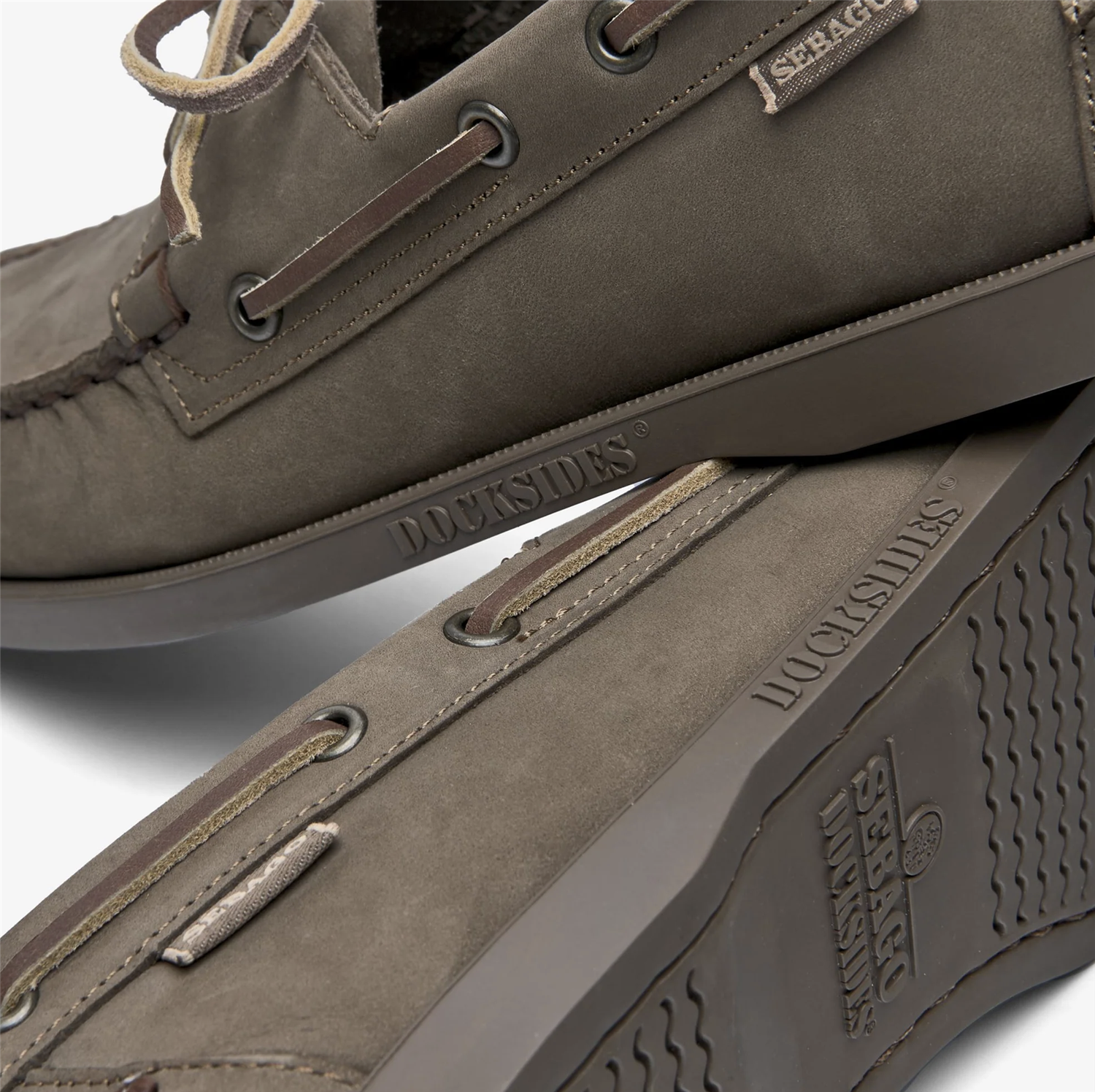 Sko - Dockside Portland Nubuck Total Bark