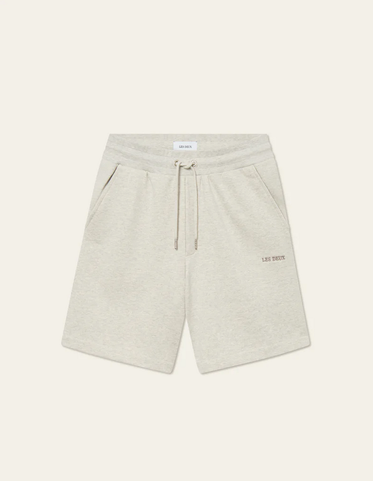 Shorts - Dexter Sweatshorts Ivory Melange