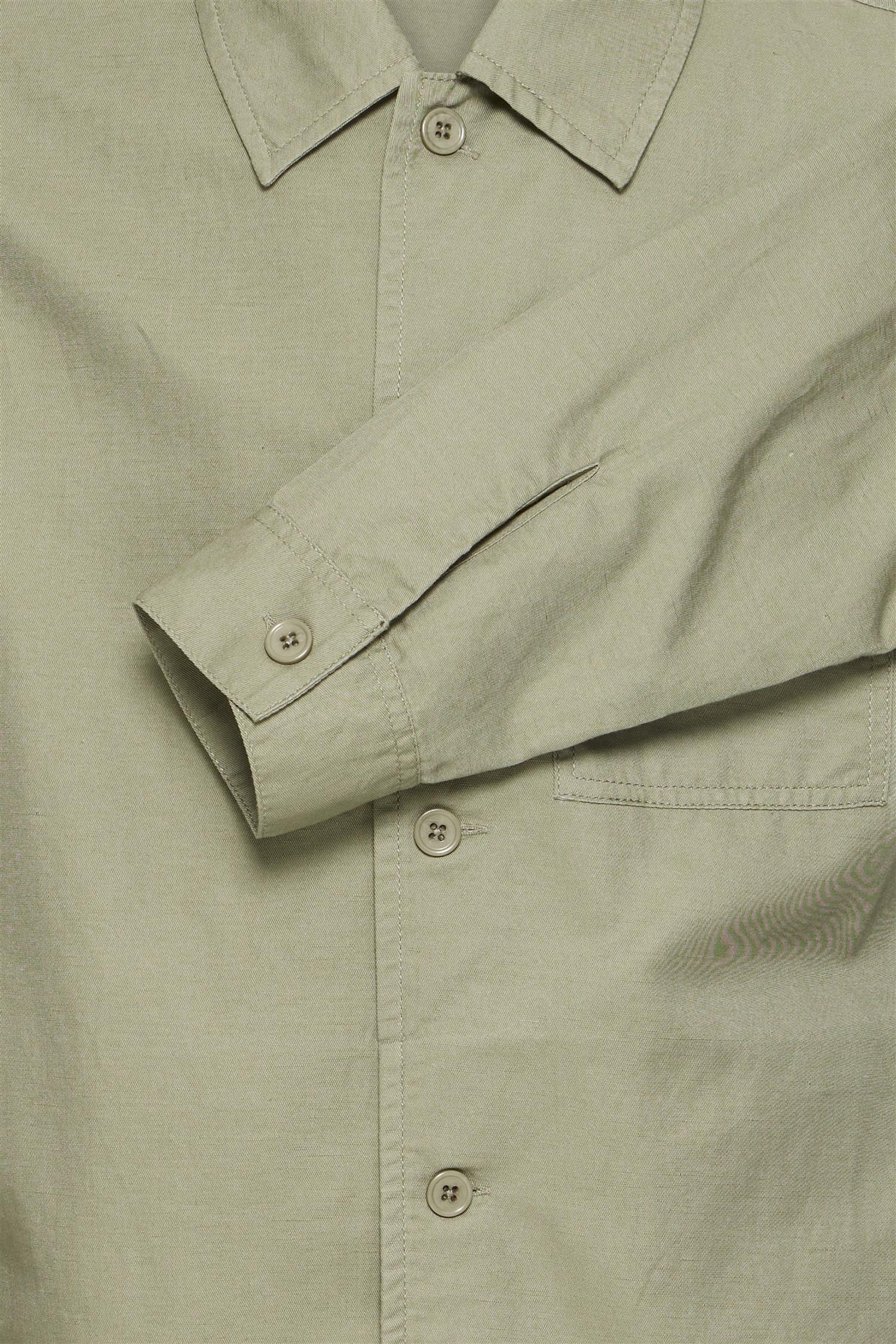 Skjortejakke - CF Linds Linen Mix Jacket