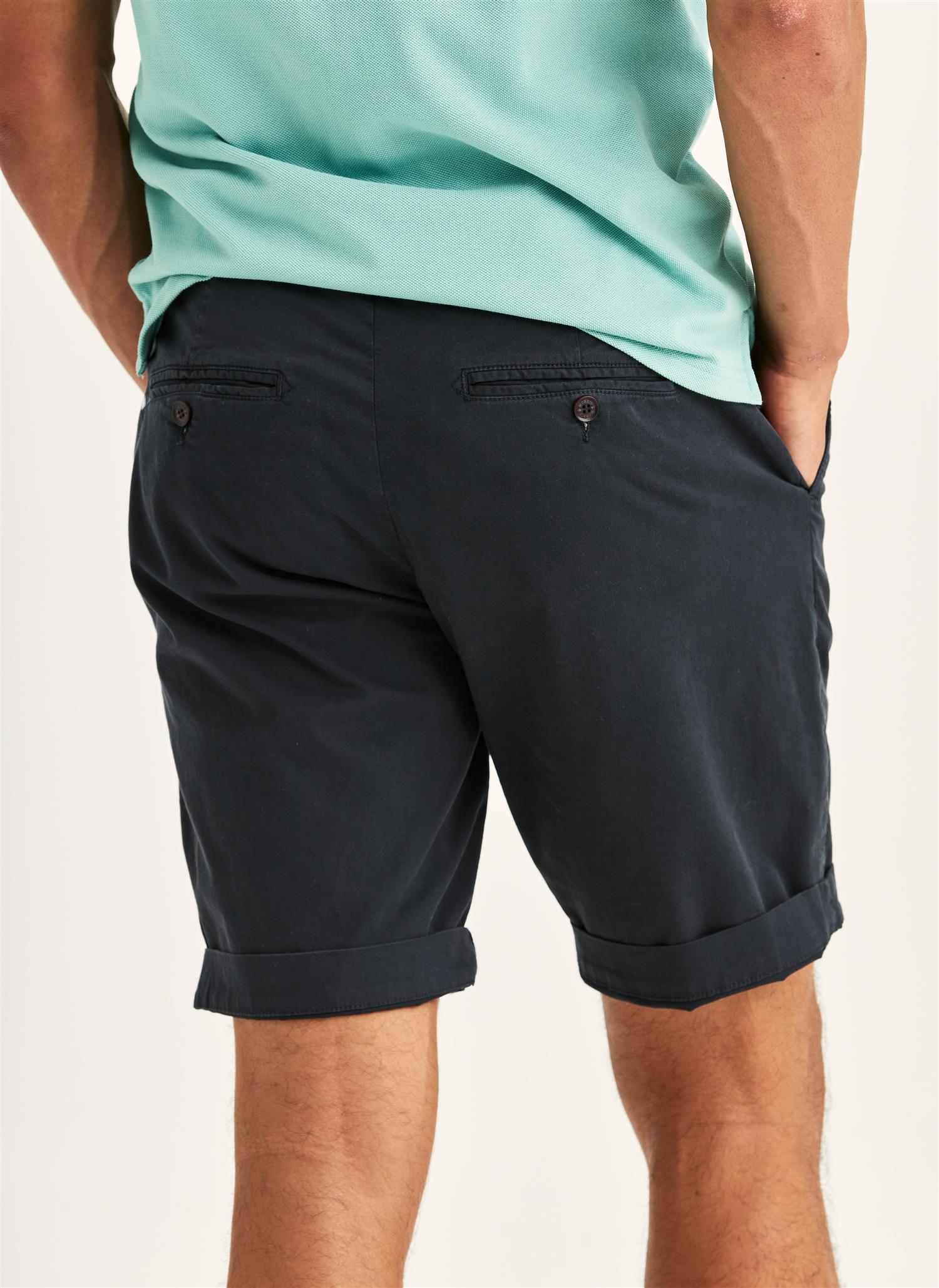 Shorts - Jeffrey Summer Chino Shorts Blue