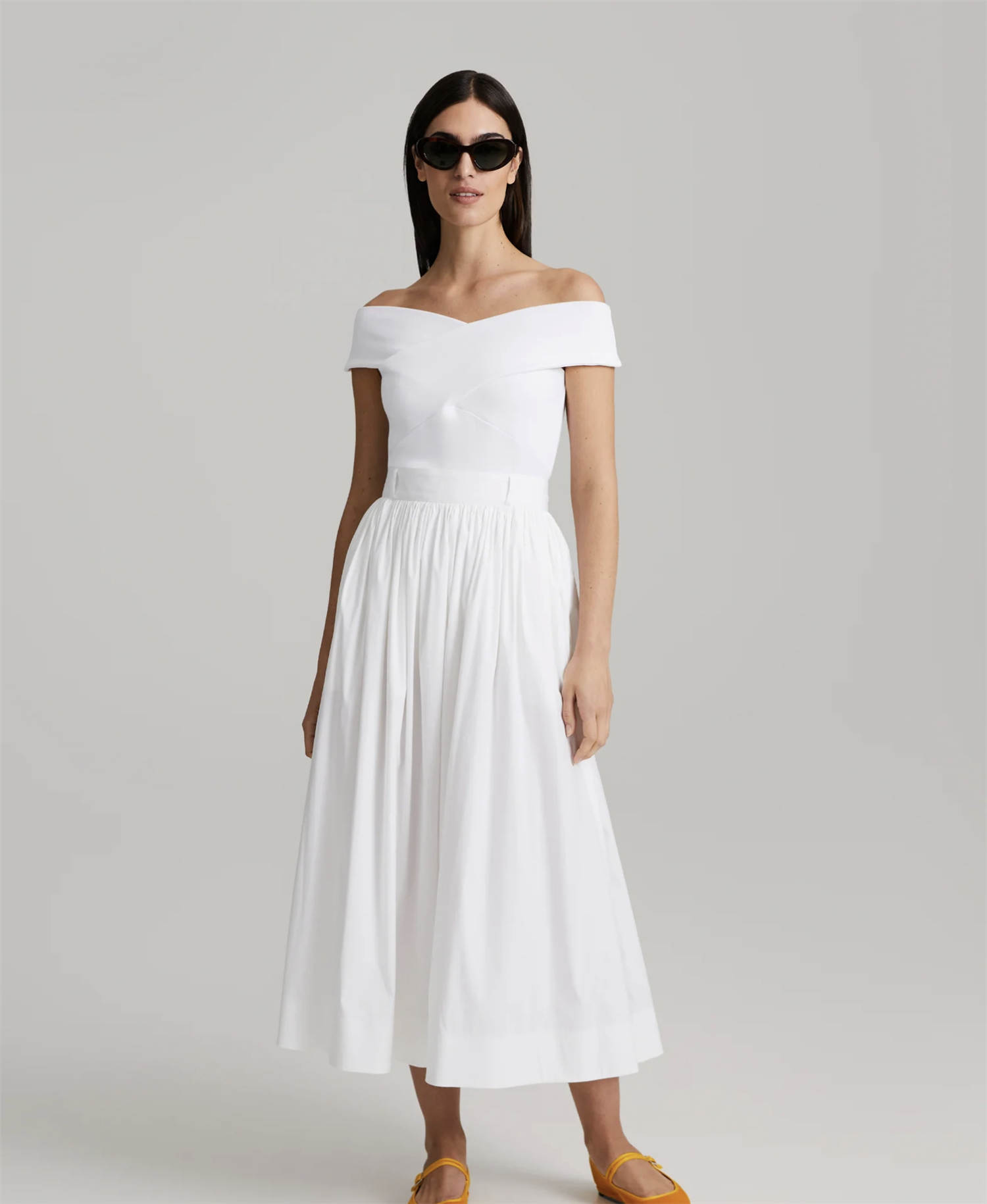 Skjørt - Fiia Skirt Brilliant White