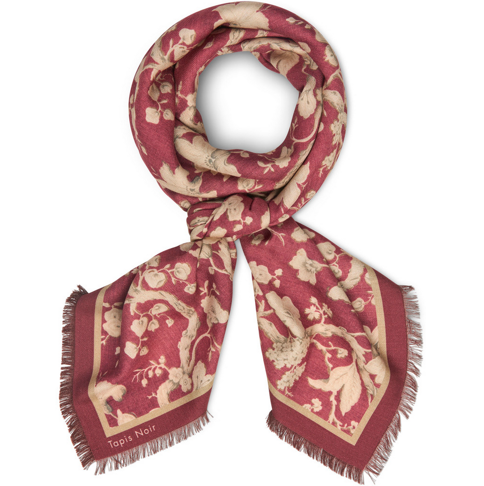 Skjerf - Large Dana Scarf Red