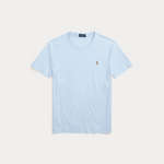 T-skjorte - Custom Slim Fit Soft Cotton T-Shirt Office Blue