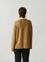 Genser - Cashmere Raglan Sweater Camel