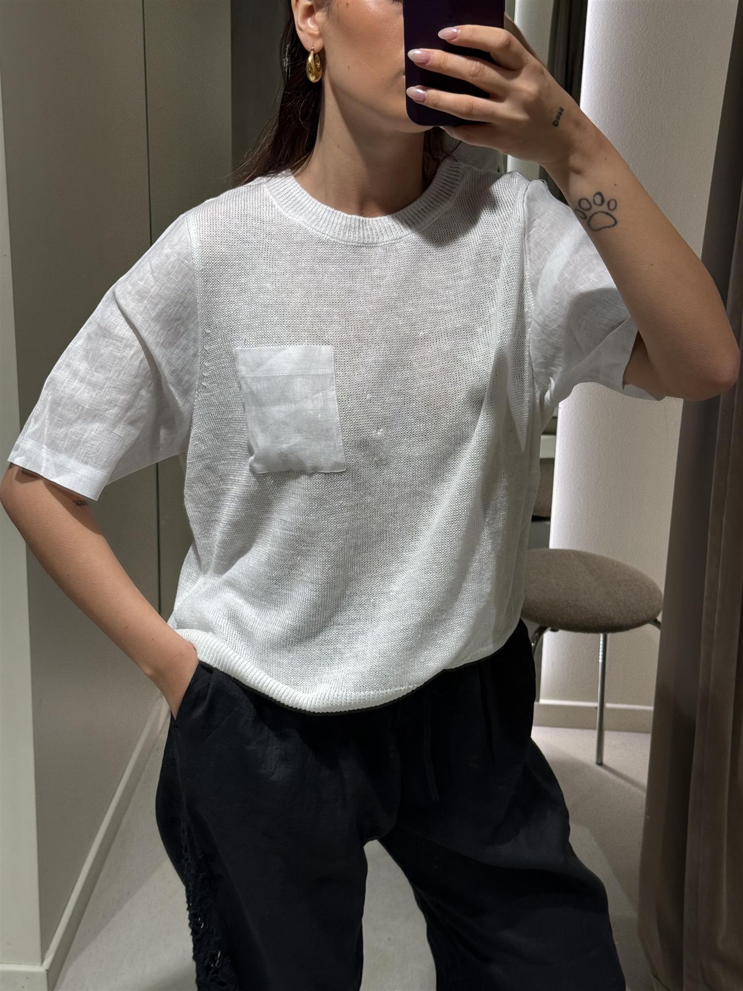 Genser - Pullover Optic White