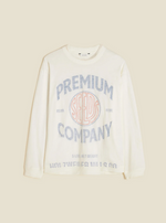 Genser - Interlude Heritage Long Sleeve Ecru