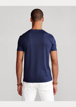 T-skjorte - Custom Slim Fit Soft Cotton T-Shirt French Navy