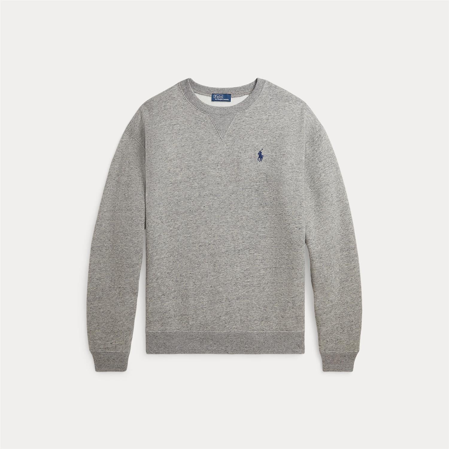 Genser - Fleece Crewneck Sweatshirt Dark Vintage Heather