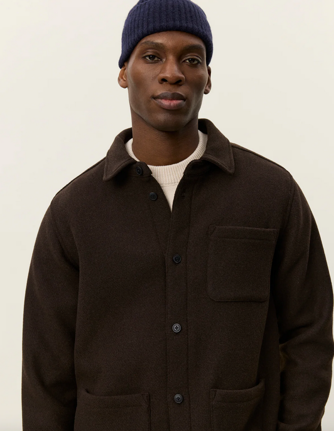 Jakke - Jason Solid Overshirt Delicioso