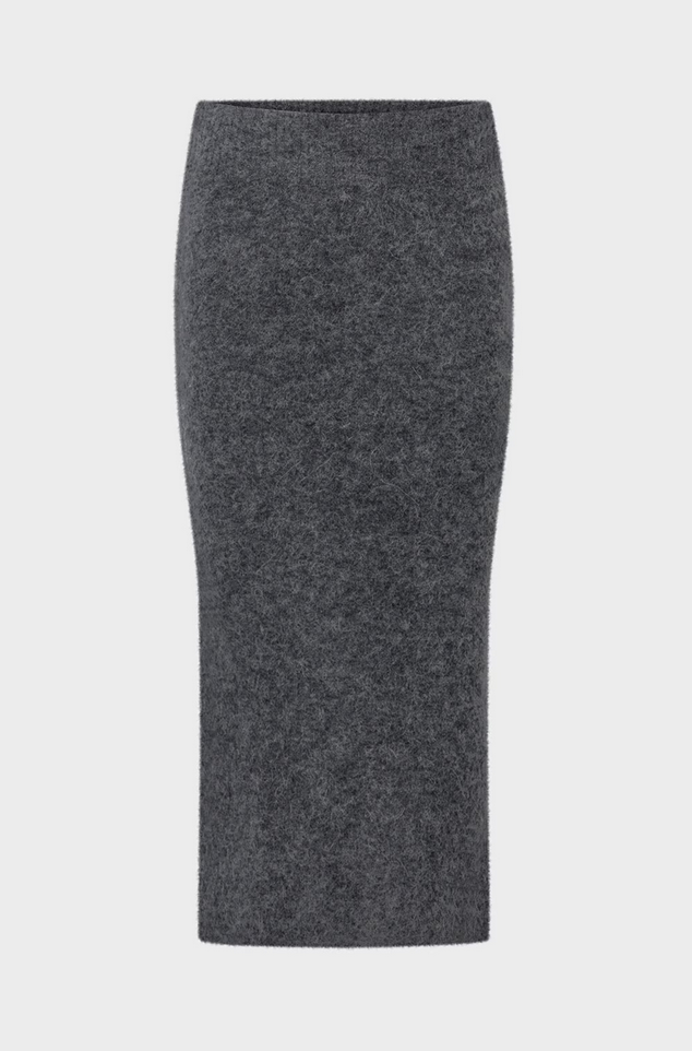 Skjørt - Lidya Skirt Blackish Melange