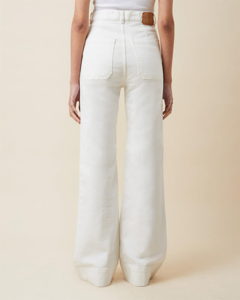 Jeans - St Monica Jeans Natural White