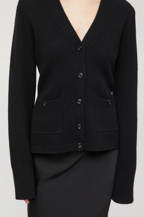 Cardigan - Adele Cardigan Jet Black