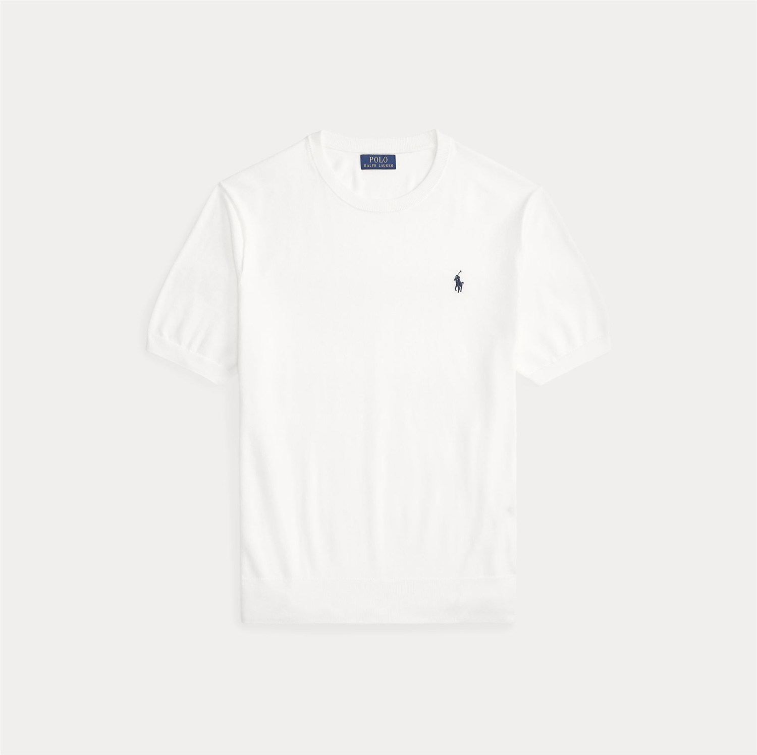 T skjorte - Cotton Crewneck Shortsleeve Sweater