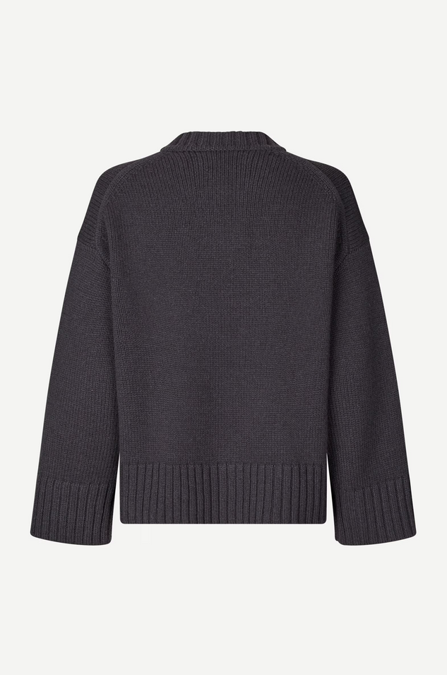 Genser - Sakeiku Sweater Charcoal Art