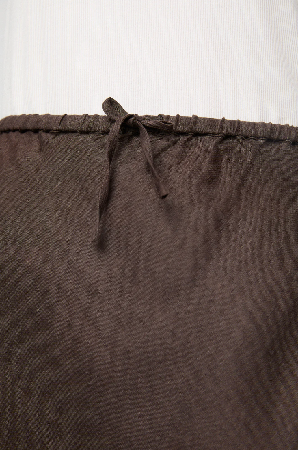 Skjørt - Linen Siena Skirt Chocolate Brown