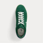 Sneakers - Heritage Court II Suede Sneakers Green/Navy