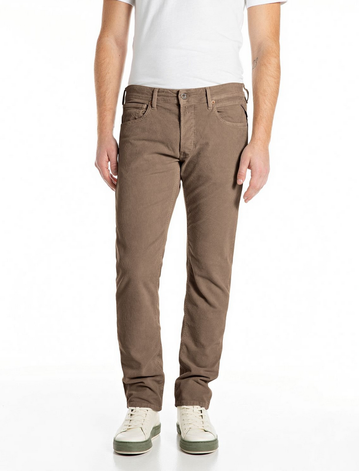 Jeans - Grover Straight Fit Corduroy Biscuit