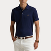 Pique - Custom Slim Fit Soft Cotton Polo Shirt Refined Navy