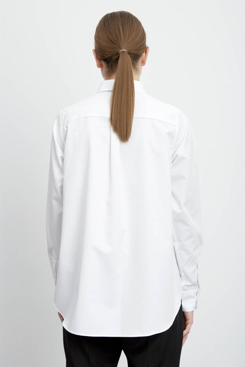 Skjorte - A-shape Oversized Shirt White