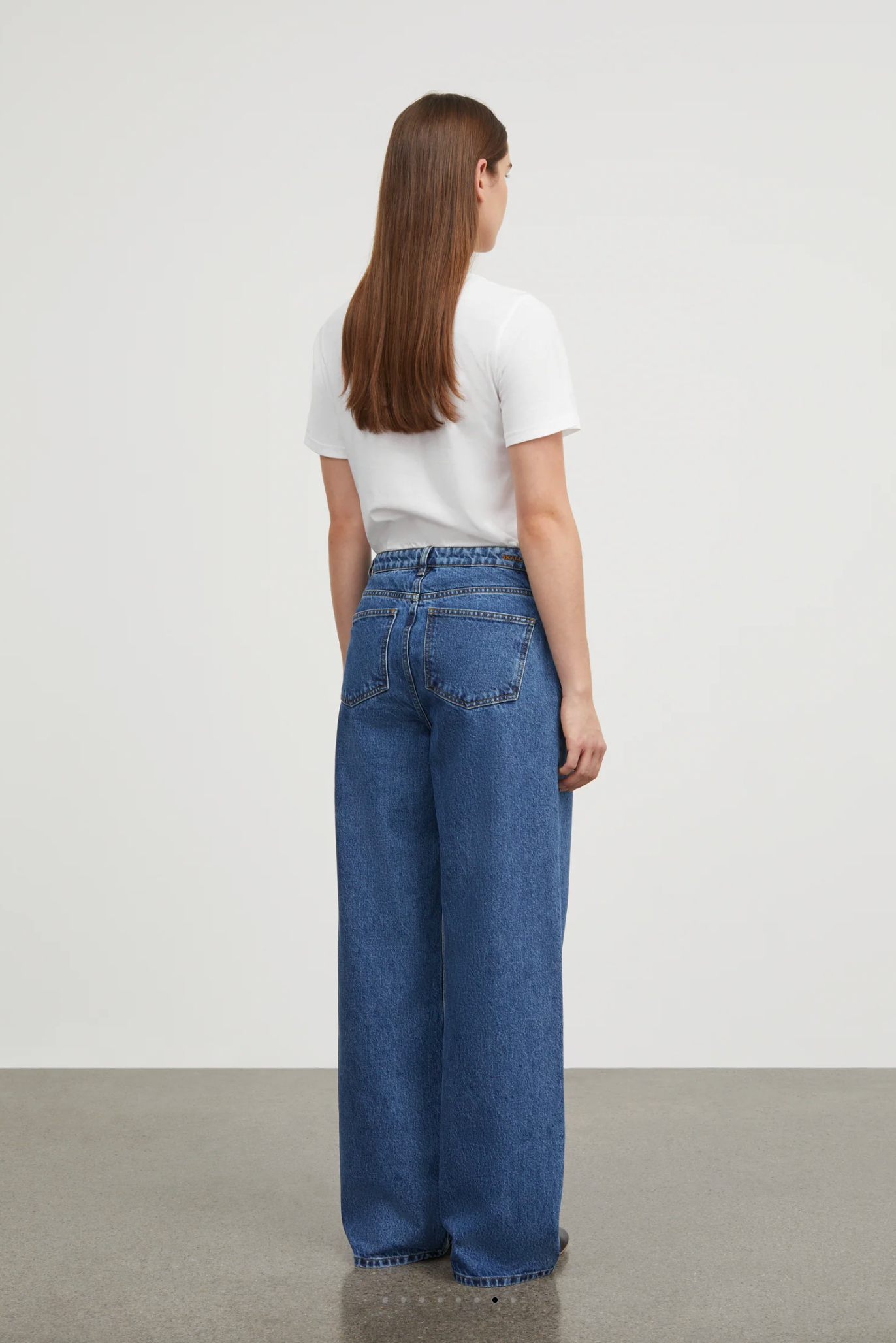 Jeans - Willow Wide Jeans Mid Blue