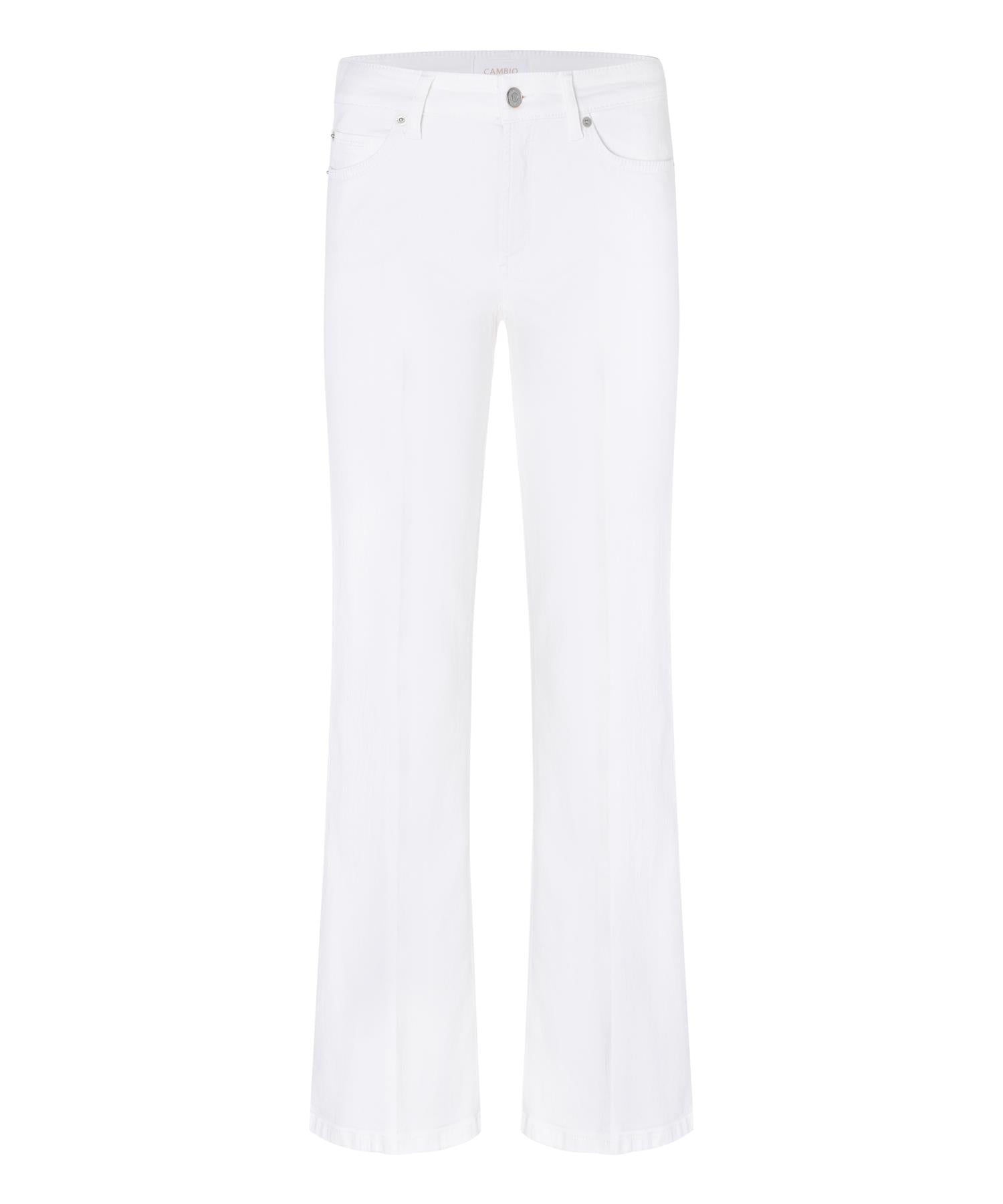 Jeans - Paris Flared Pure White Stone