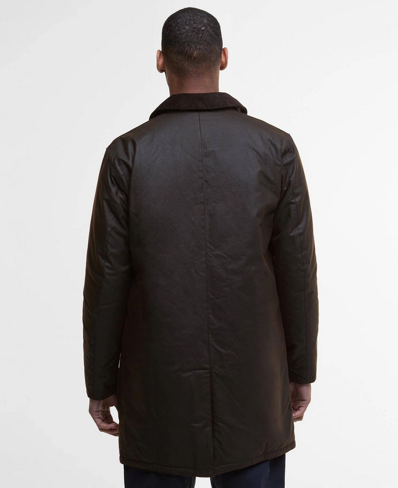 Ytterjakke - Wax Mac Jacket Dark Brown Midnight Oak