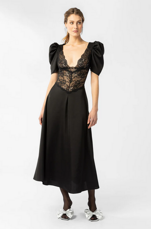 Kjole - Francis Maxi Dress Black