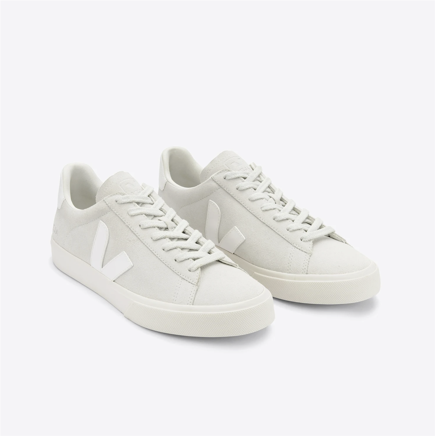 Sneakers - Campo Extra White Natural Suede M