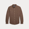 Skjorte - Featherweight Mesh Nutmeg Brown