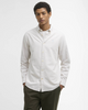 Skjorte - Striped Tailored Oxford Shirt Stone