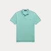 Pique - Custom Slim Fit Mesh Polo Shirt Celadon