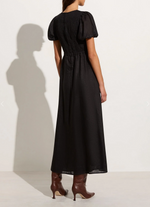 Kjole - Gloria Midi Dress Black