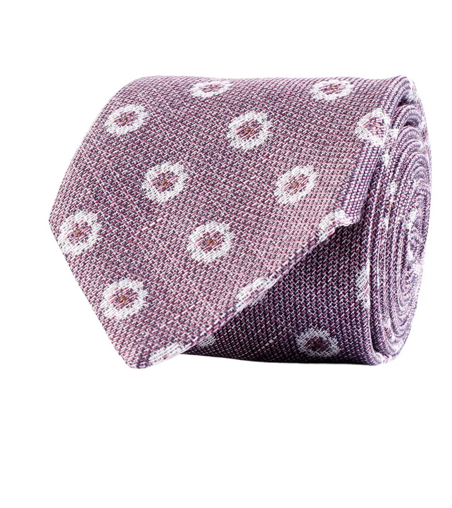 Slips - Classic Tie 301 Big Fashion Flower Pink