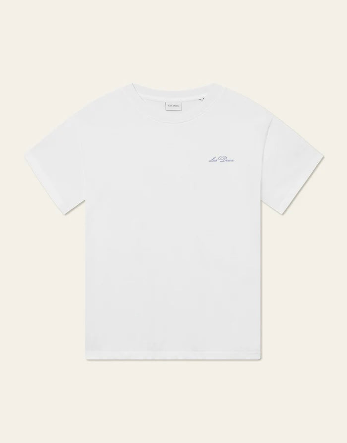 T shirt - Crew T-Shirt White/Xenon Blue