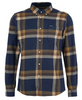 Skjorte - Folley Tailored Checked Shirt Brown