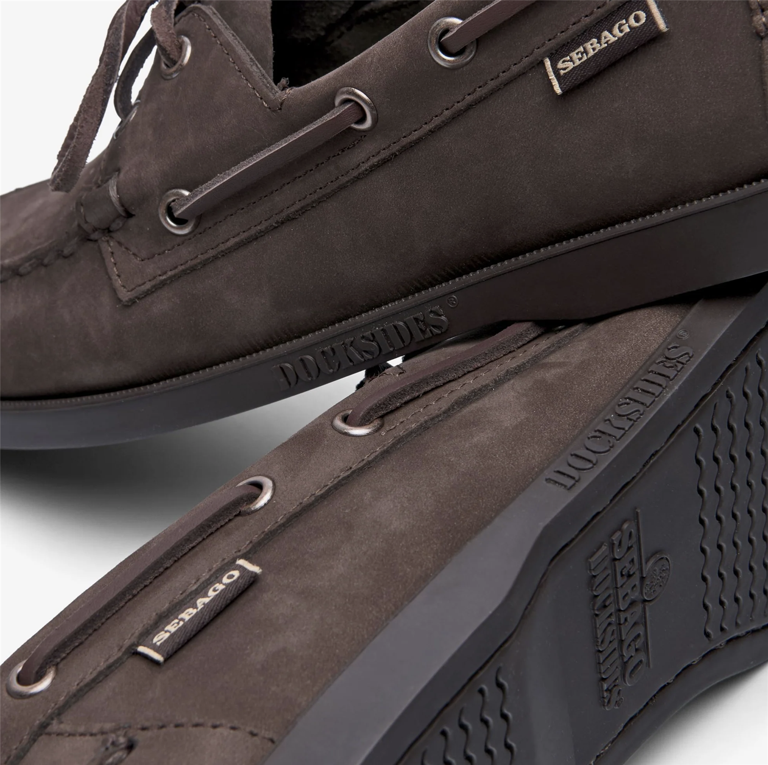 Sko - Dockside Portland Nubuck Brown Chocolate