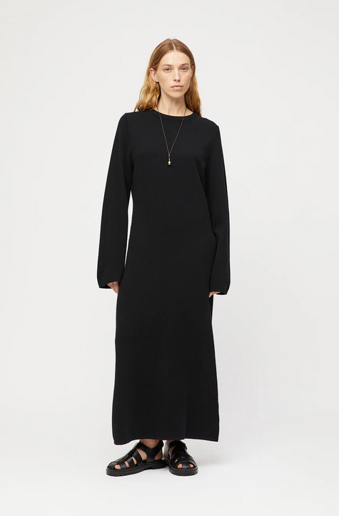 Kjole - Toulon Maxi Dress Jet Black