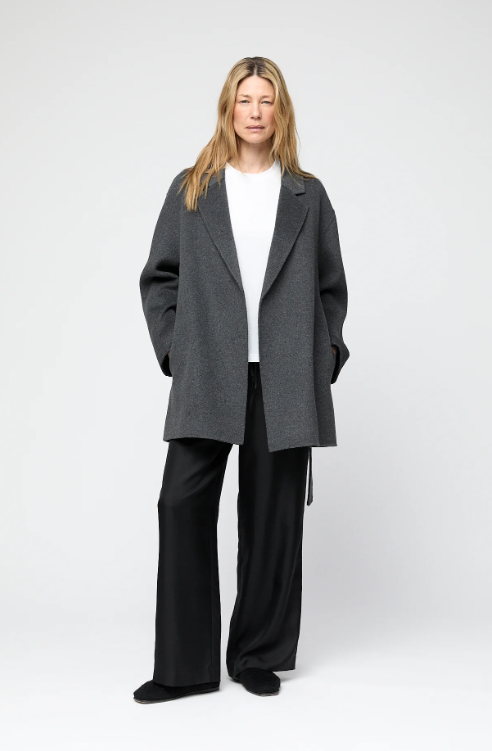 Kåpe - Double Wrap Jacket Charcoal