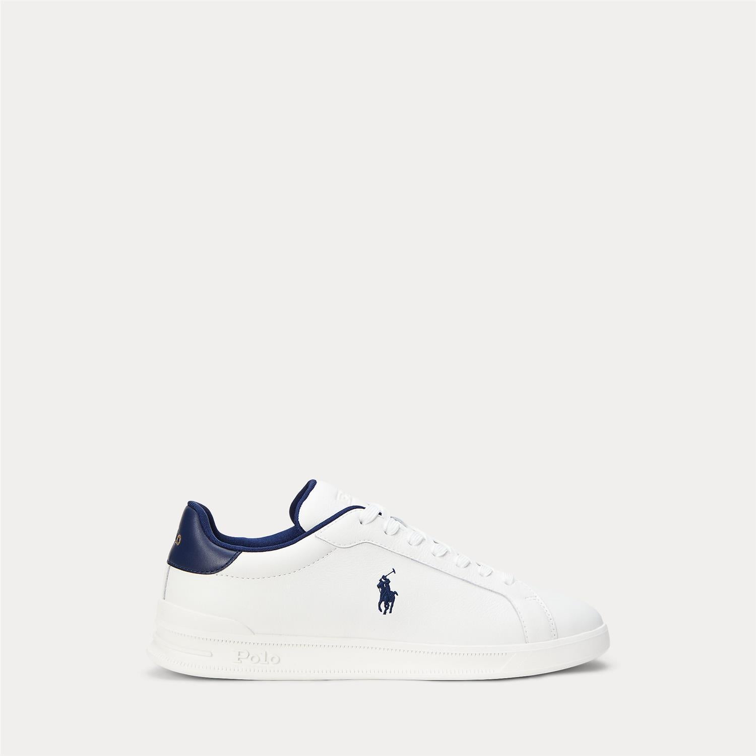 Sneakers - Heritage Court II Leather Sneakers White Navy