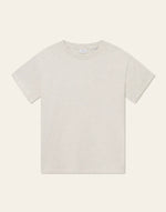 T shirt - Crew T-Shirt Snow Melange / White