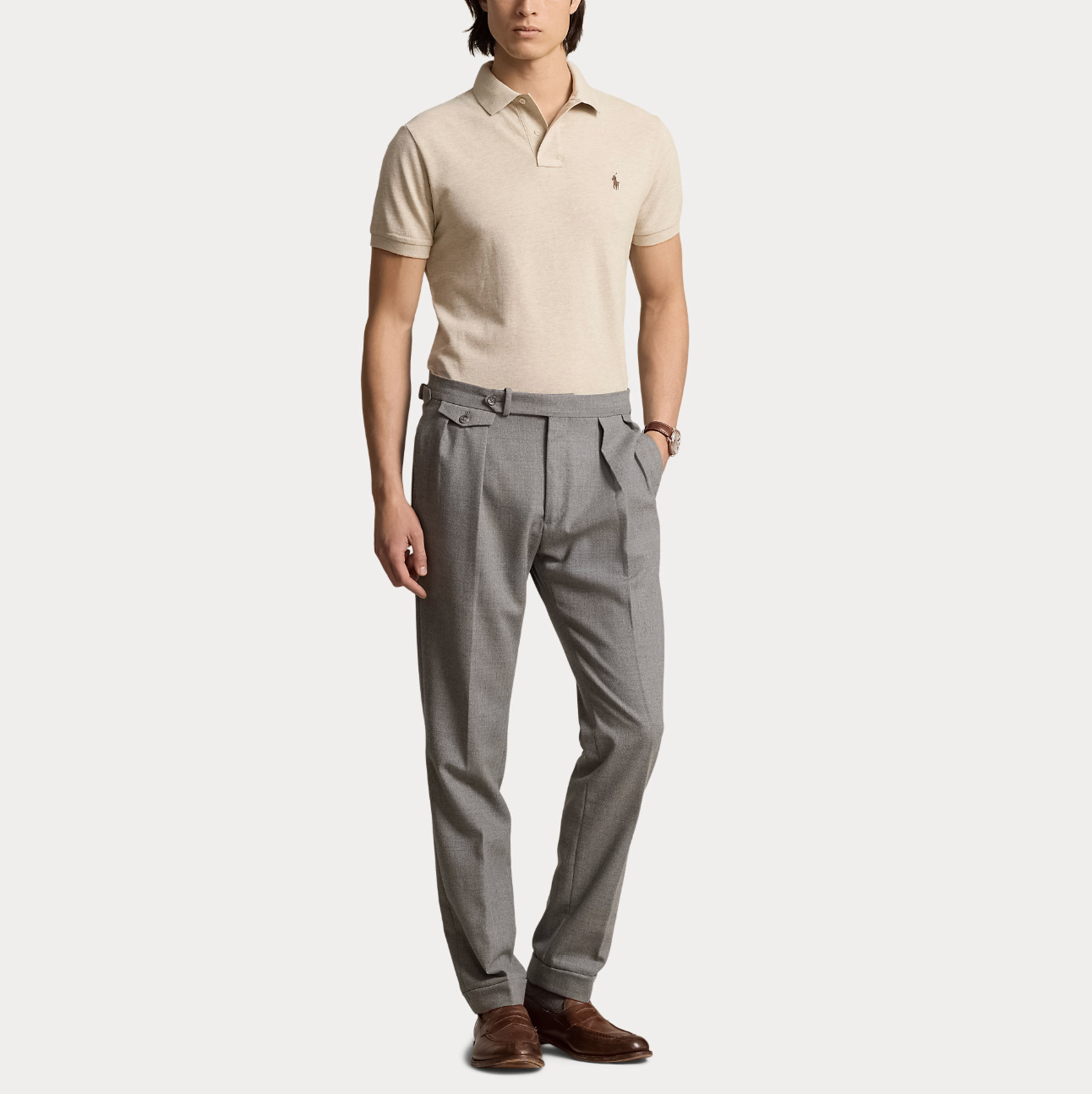 Pique - The Iconic Mesh Polo Shirt Expedition Dune